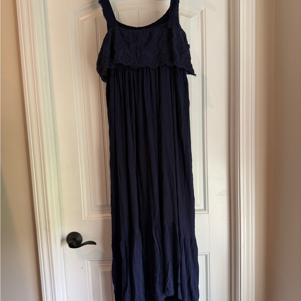Margaux Navy Riviera Maxi Dress